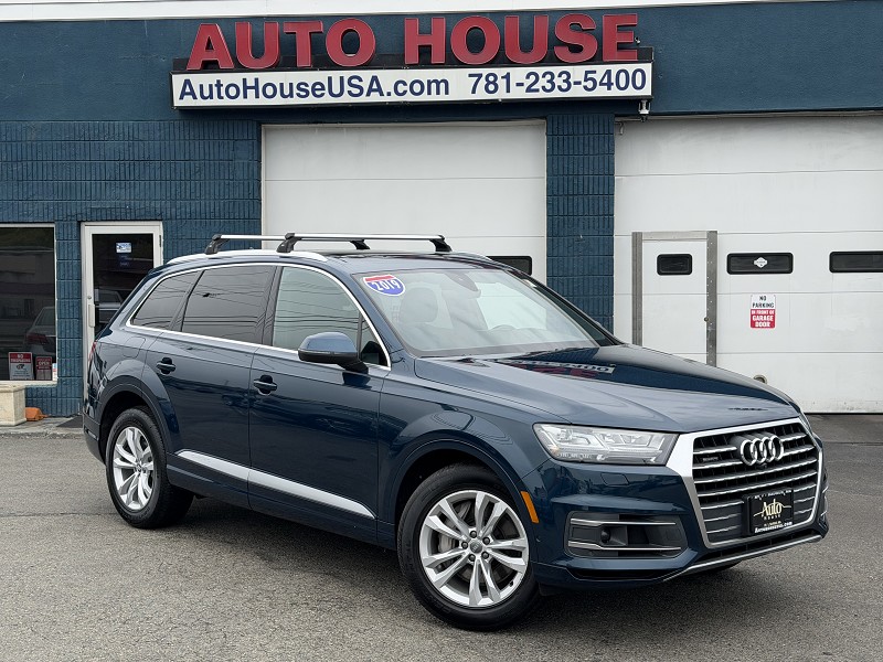 Blue 2019 Audi Q7 55 TFSI quattro Premium Plus SUV / Crossover All-Wheel Drive Automatic