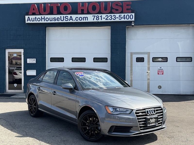 Gray 2016 Audi A3 Sedan All-Wheel Drive Automatic