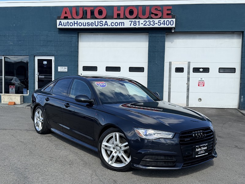 Blue 2016 Audi A6 2.0T quattro Premium Sedan AWD Sedan All-Wheel Drive Automatic