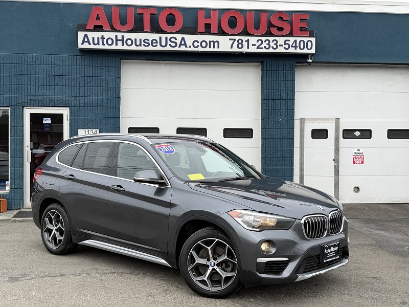 Gray 2018 BMW X1 xDrive28i AWD SUV / Crossover All-Wheel Drive Automatic