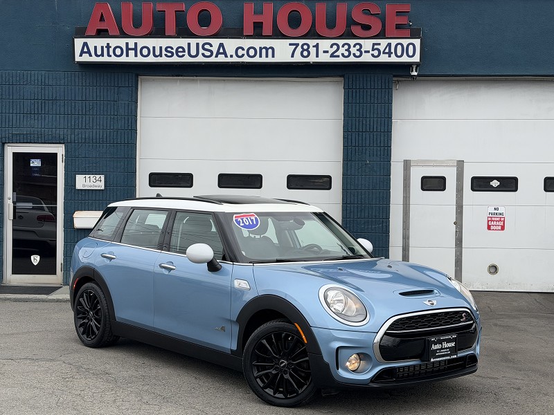 Blue 2017 MINI Cooper Clubman S ALL4 AWD Wagon All-Wheel Drive Automatic