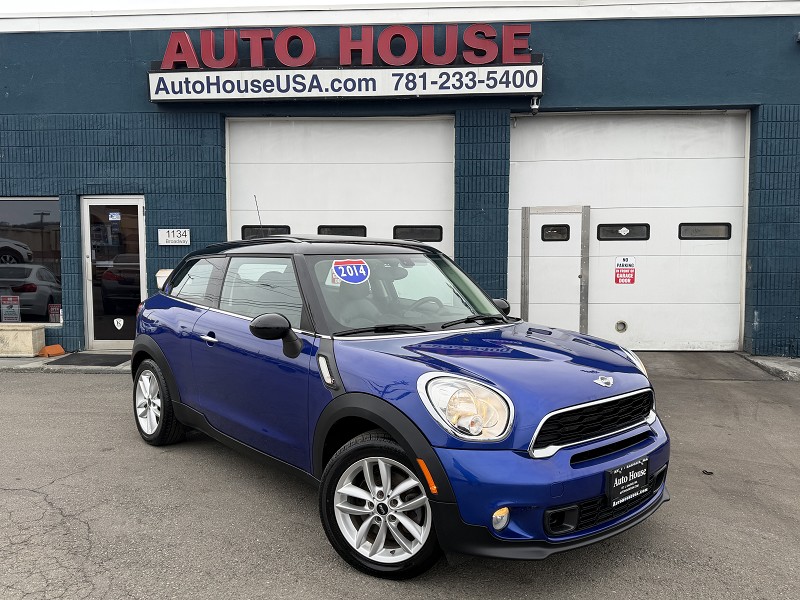 Blue 2014 MINI Cooper Paceman S FWD Hatchback Front-Wheel Drive Manual