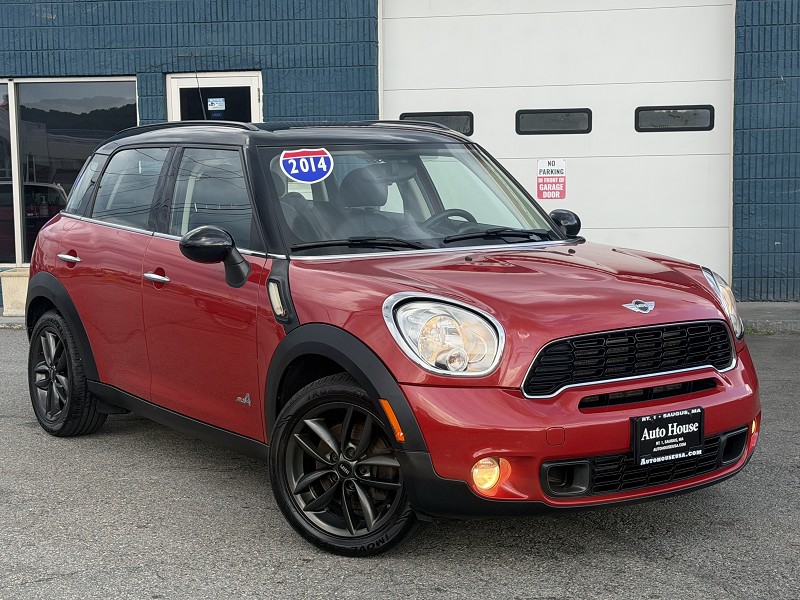 Red 2014 MINI Countryman SUV / Crossover All-Wheel Drive Manual