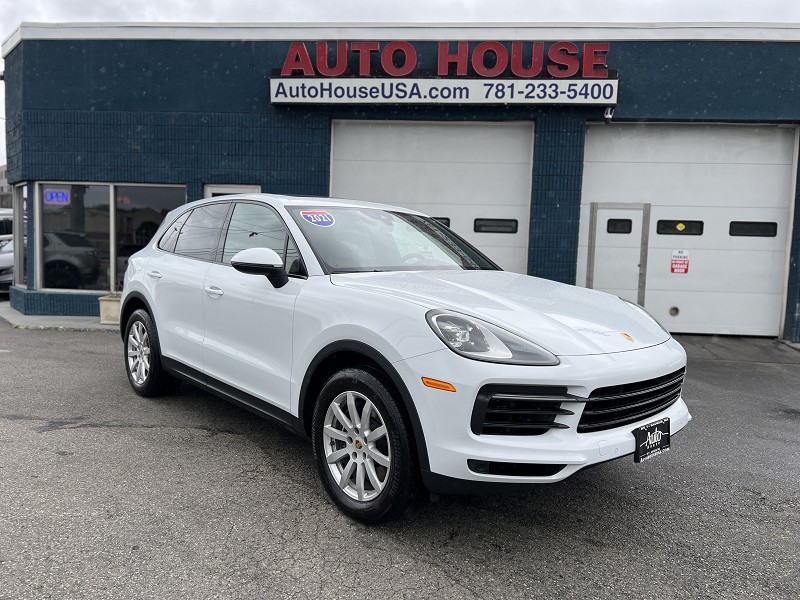 White 2021 Porsche Cayenne AWD SUV / Crossover All-Wheel Drive Automatic