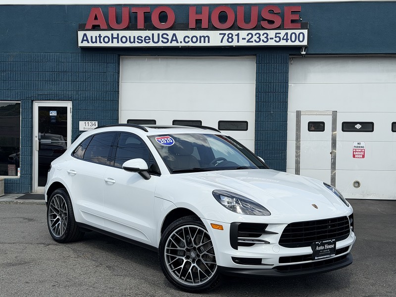 White 2020 Porsche Macan SUV / Crossover All-Wheel Drive Automatic